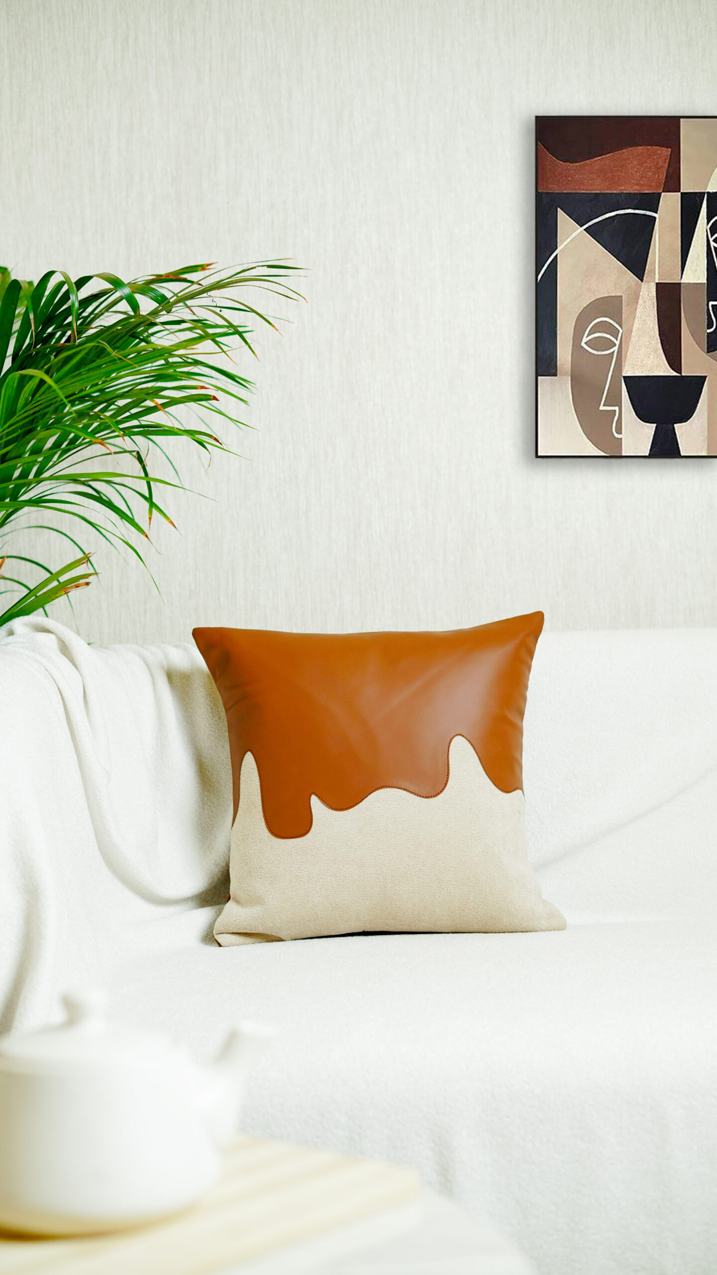 Decor N More “Silken Wave Cushion Cover
