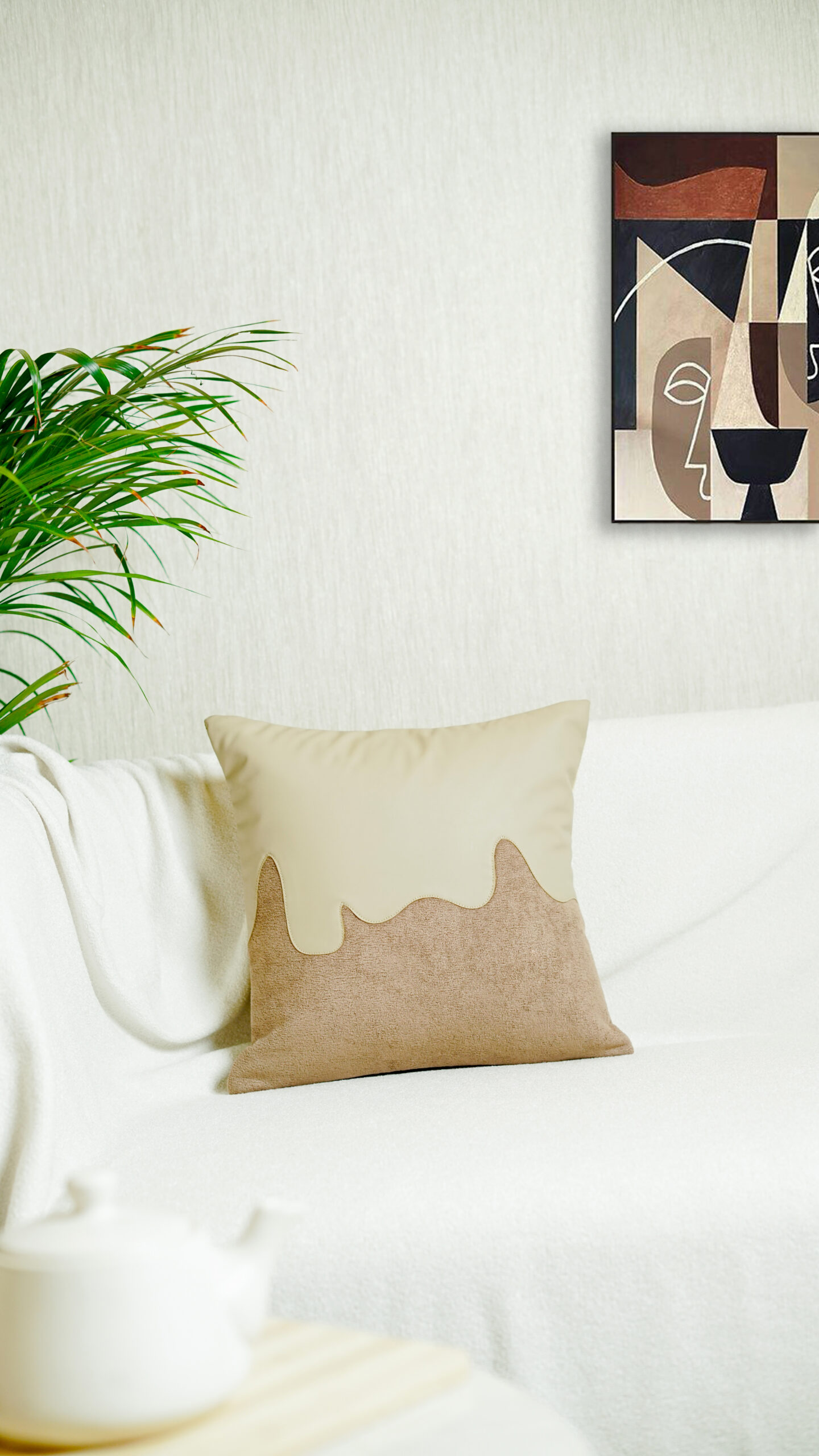 Decor N More “Silken Wave Cushion Cover