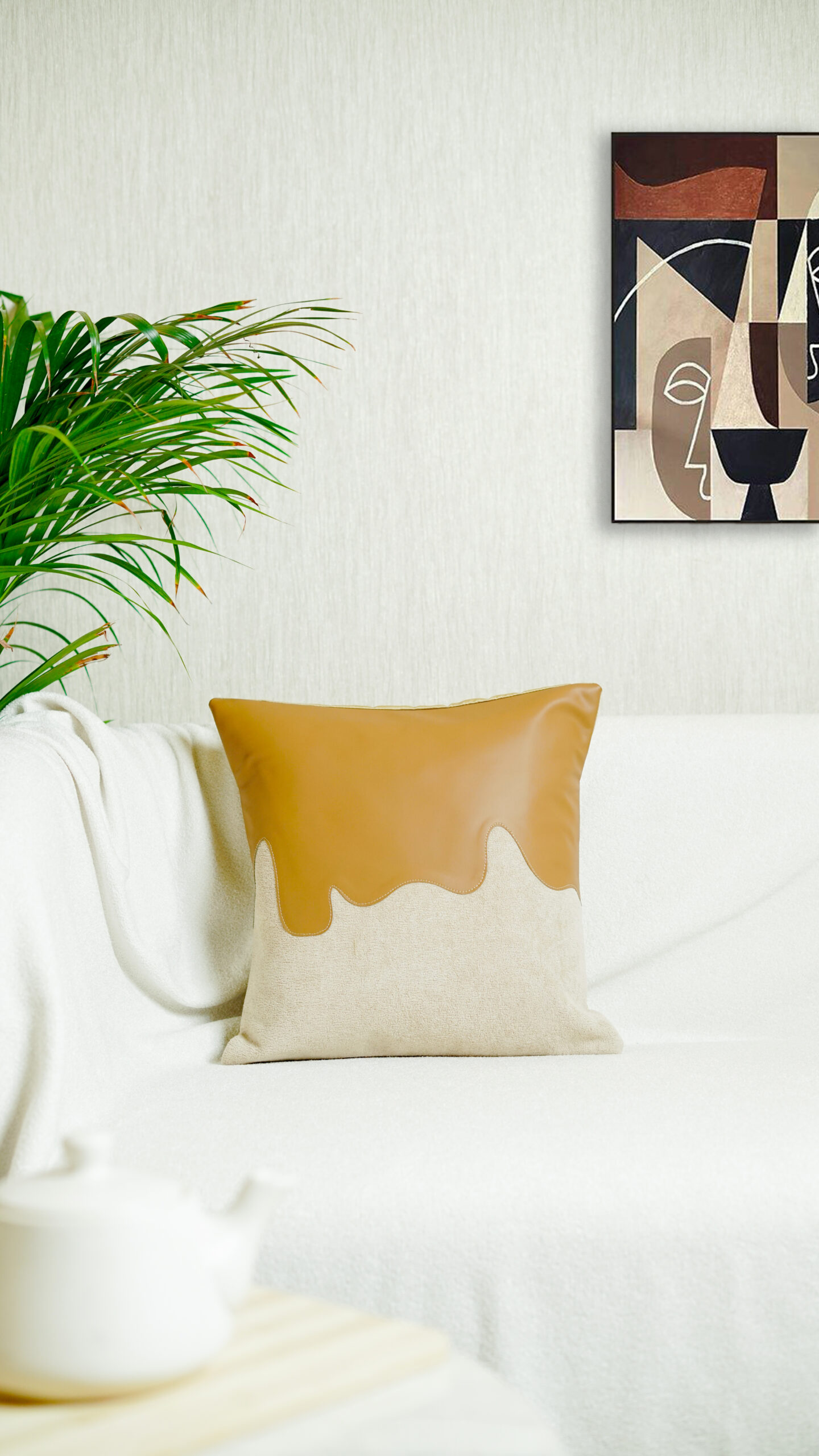 Decor N More “Silken Wave Cushion Cover