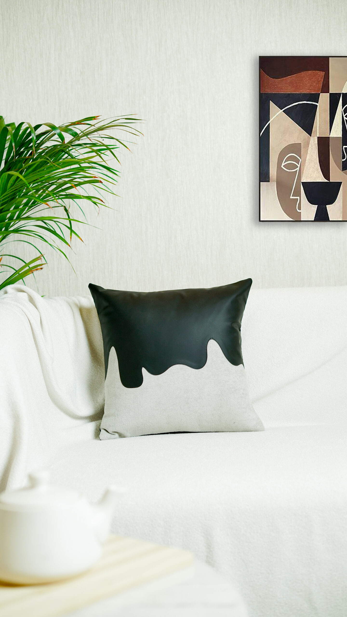 Decor N More “Silken Wave Cushion Cover