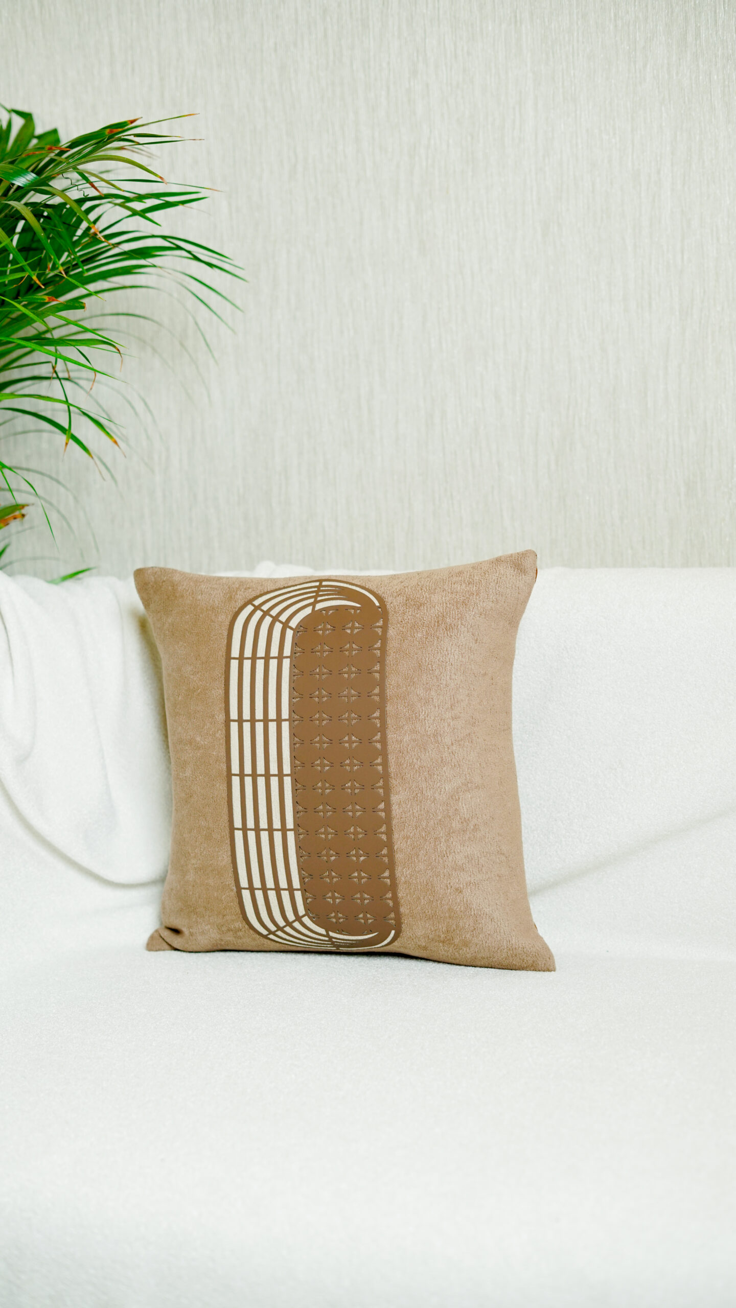 Decor N More “Modern Geometry Collection” – MIDDLE BARREL CUSHION COVER