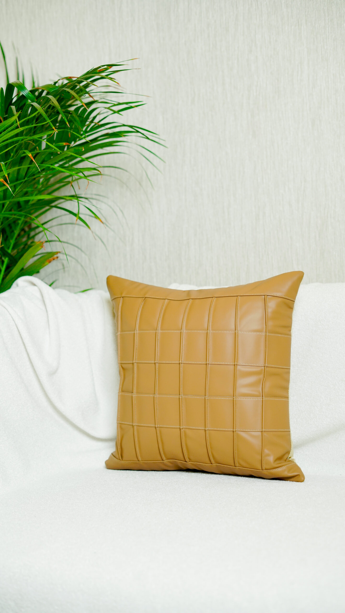 Decor N More “Urban Texture Collection” –Luxe Pintex Cushion Cover