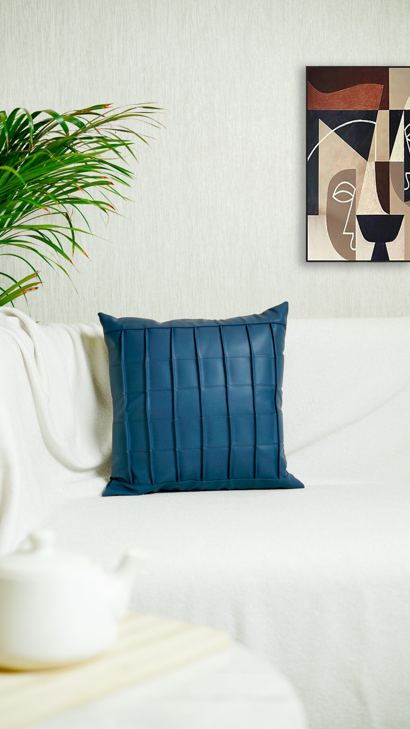 Decor N More “Urban Texture Collection” –Luxe Pintex Cushion Cover