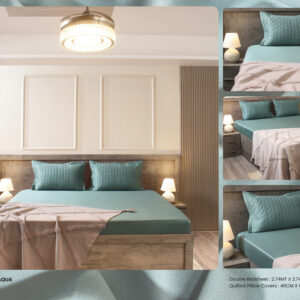 Solique Quilted Bloom Bedsheet